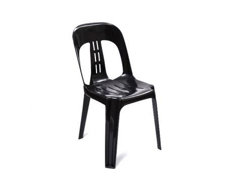 Plastic chair hire in Black | Order online from Perth Party Hire